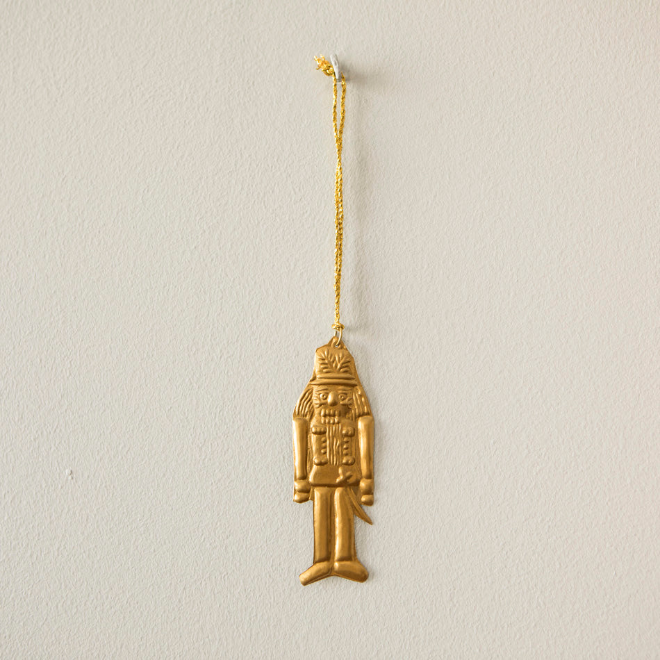 Nutcracker Metal Ornament