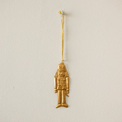 Nutcracker Metal Ornament