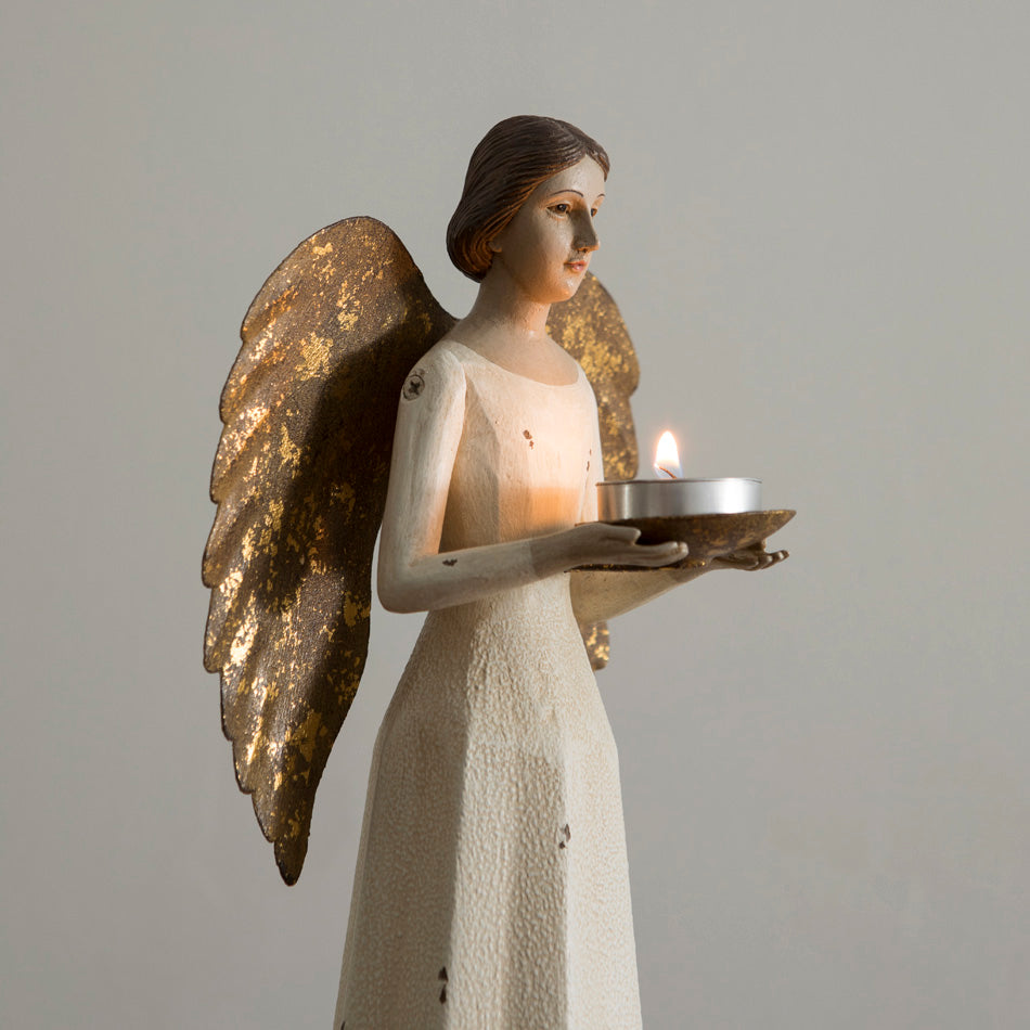 Sofia Angel Tea Light Candle Holder