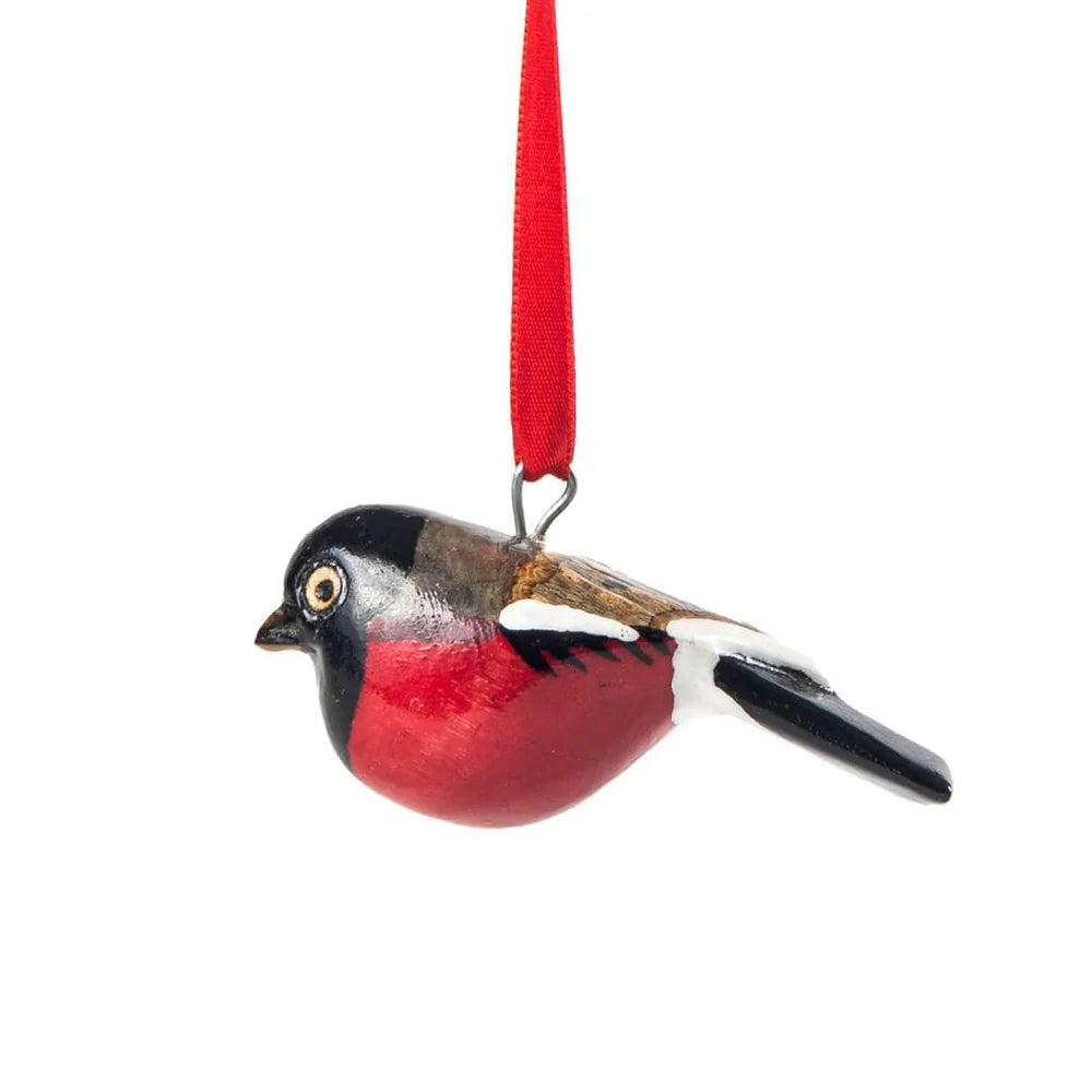 Wooden Ornament - Bullfinch