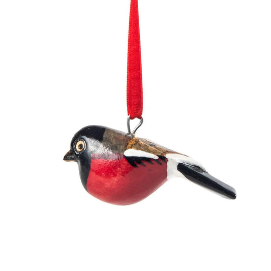 Wooden Ornament - Bullfinch