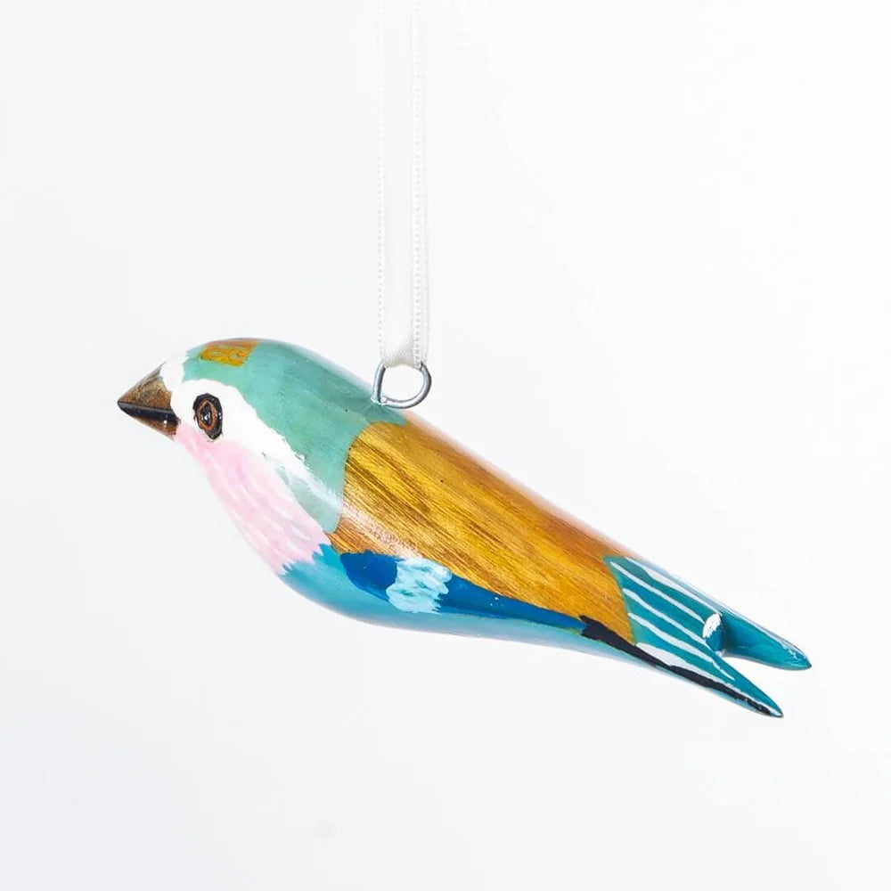 Wooden Ornament - Lilac-Breasted Roller