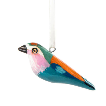 Wooden Ornament - Lilac-Breasted Roller
