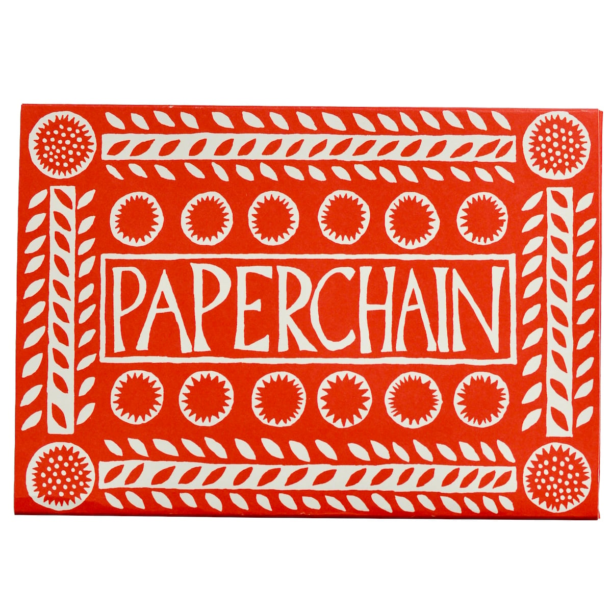 Cambridge Imprint Paperchain / Red / white