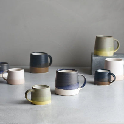 Kinto Mug Moss Green x Yellow 320ml