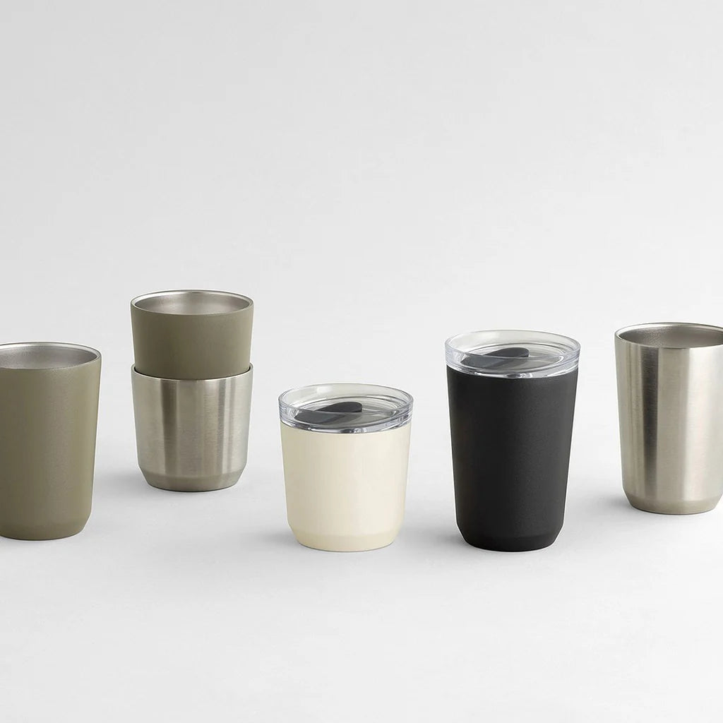 Kinto To Go Tumbler / With Plug Khaki 240ml