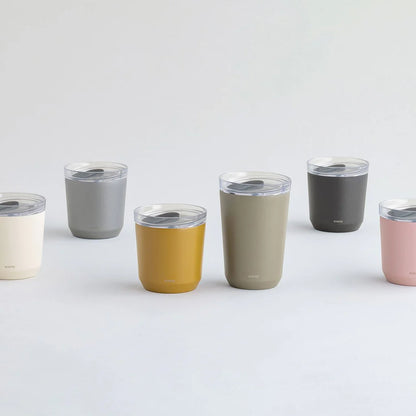 Kinto To Go Travel Tumbler / With Plug Khaki 360ml