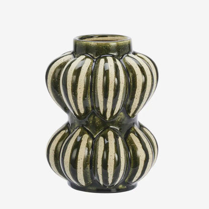 Stoneware Vase / Green