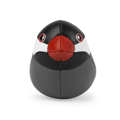 Java Sparrow Dark Grey Mini Paperweight