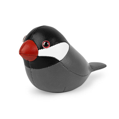 Java Sparrow Dark Grey Mini Paperweight