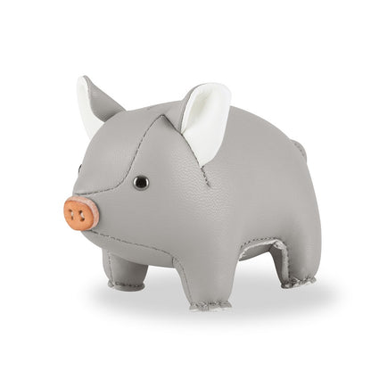 Pig Grey Paperweight
