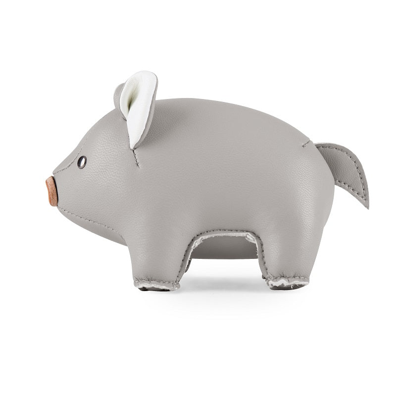 Pig Grey Paperweight